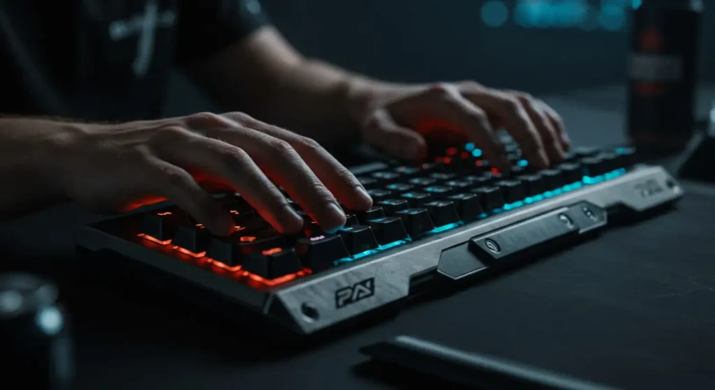 teclado mecanico duravel e indicado para quem