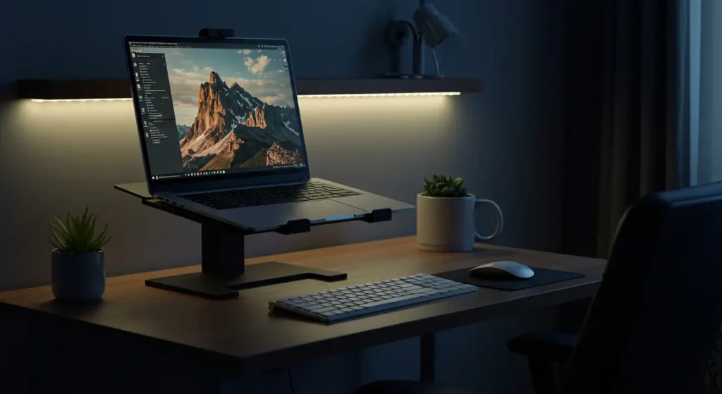 suporte de notebook para home office produtivo