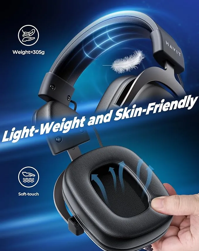 1.3 Havit HV-H2002d - Melhor Headset Gamer