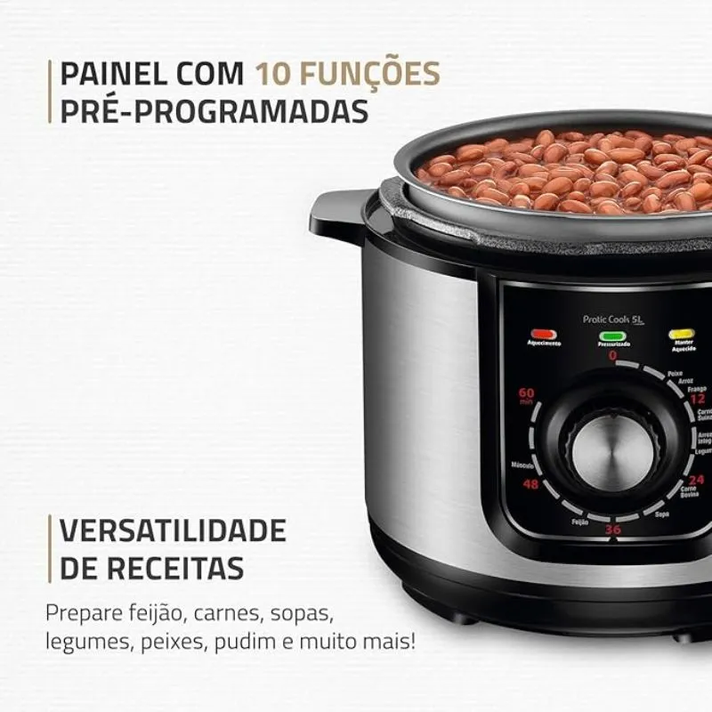 10.4 Mondial PE-48 - Melhor Panela de Pressão Elétrica