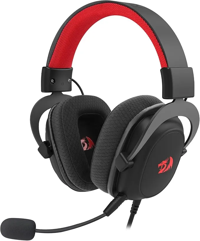 3.1 Redragon Zeus Lite Preto - Melhor Headset Gamer
