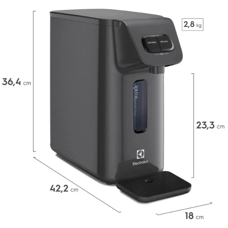 3.2 - melhor purificador de agua electrolux PE15X