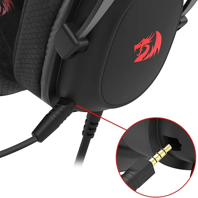 3.4 Redragon Zeus Lite Preto - Melhor Headset Gamer