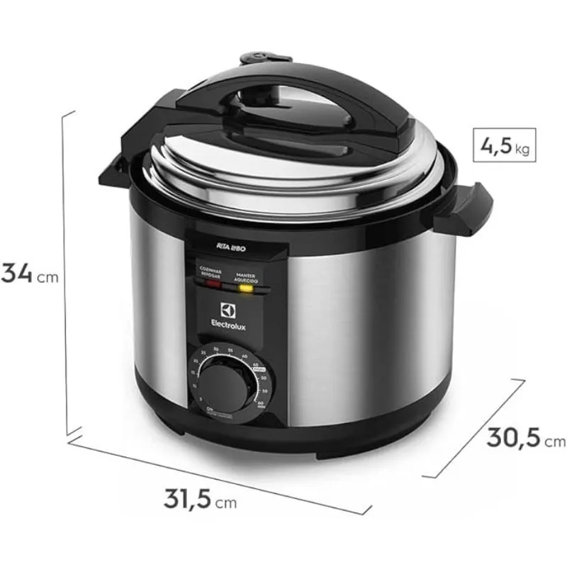 4.4 Electrolux PCE20 - Melhor Panela de Pressão Elétrica
