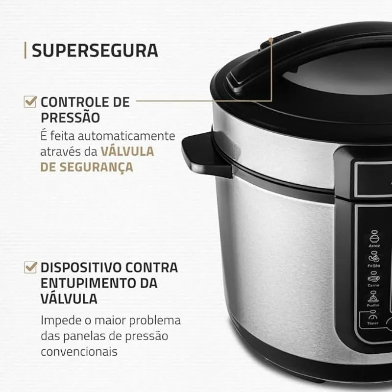 5.3 Mondial PE-38 - Melhor Panela de Pressão Elétrica