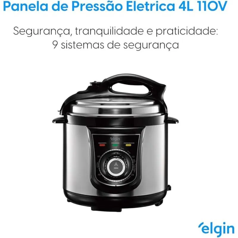 6.2 Elgin 840w - Melhor Panela de Pressão Elétrica