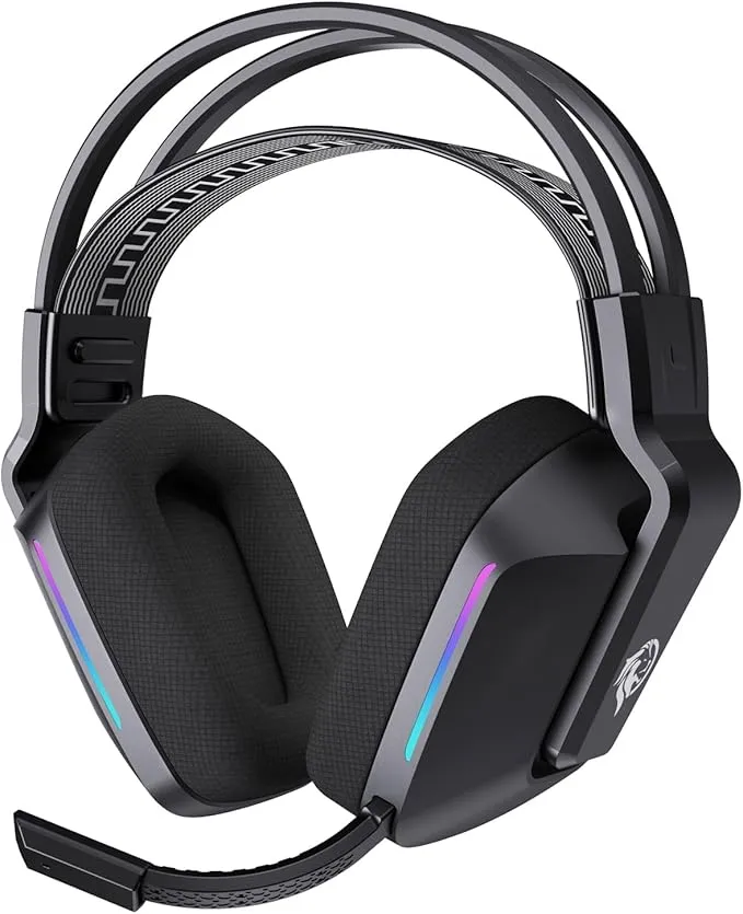 9.1 ILID Fone de Ouvido Gamer Bluetooth 5.2 - Melhor Headset Gamer