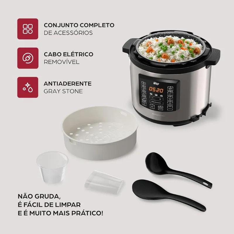 9.4 WAP WPPE1- Melhor Panela de Pressão Elétrica