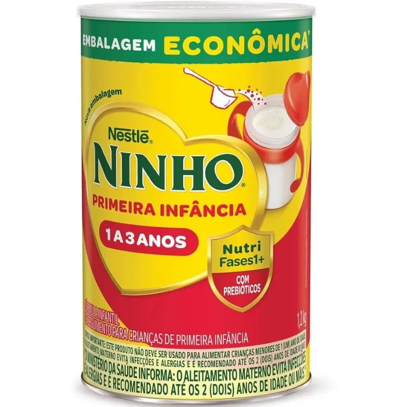 Melhor fórmula infantil em pó sem glutem ninho fases 1