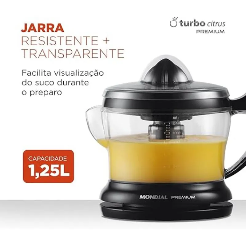 melhor espremedor de fruta eletrico - Mondial Premium