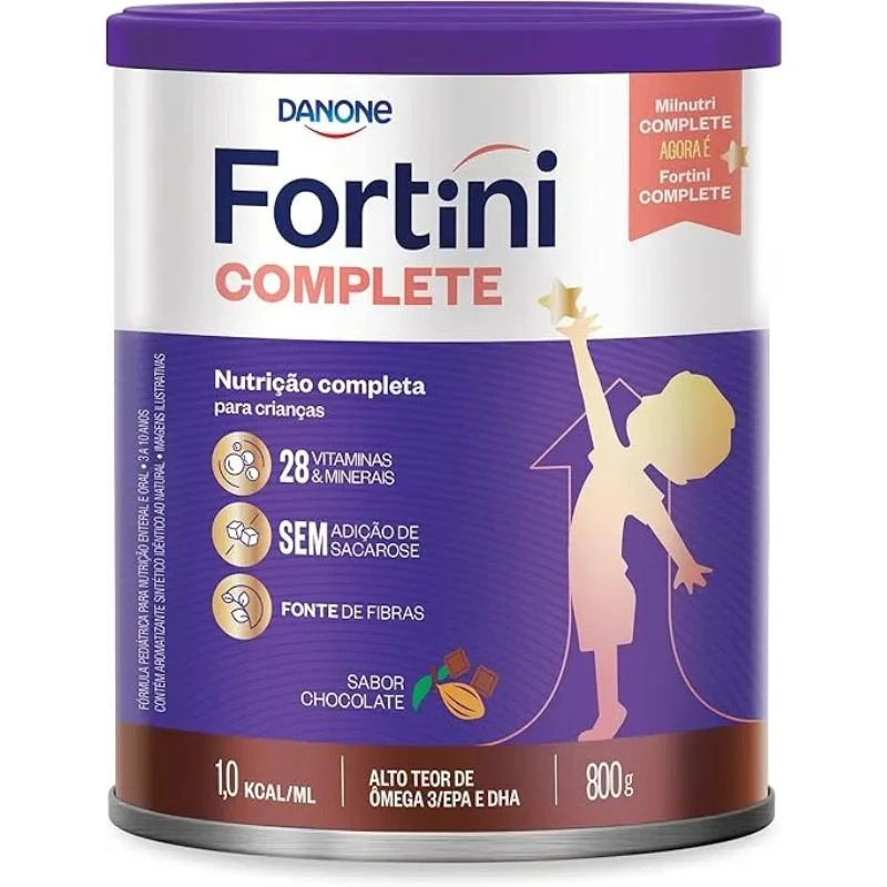 Melhor fórmula infantil em pó sem glutem danone fortini complete
