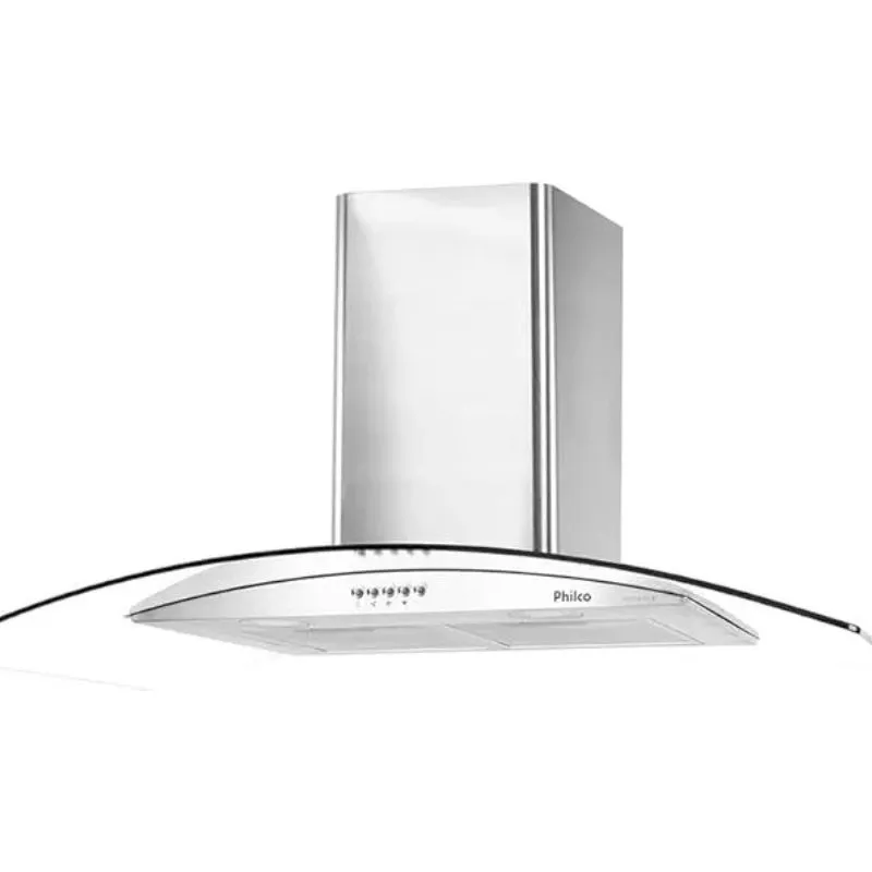 melhor coifa de ilha philco pco90g glass