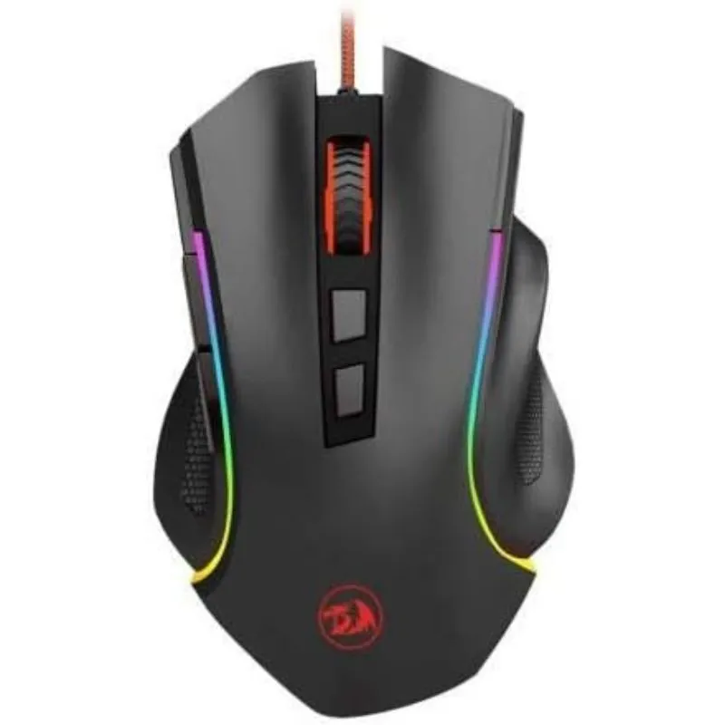 Melhor mouse gamer custo benefício Redragon GRIFFIN com LED RGB