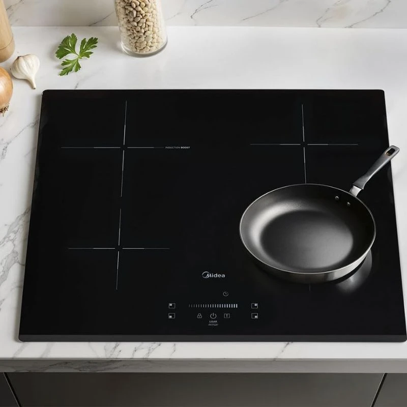 melhor cooktop de indução midea built even