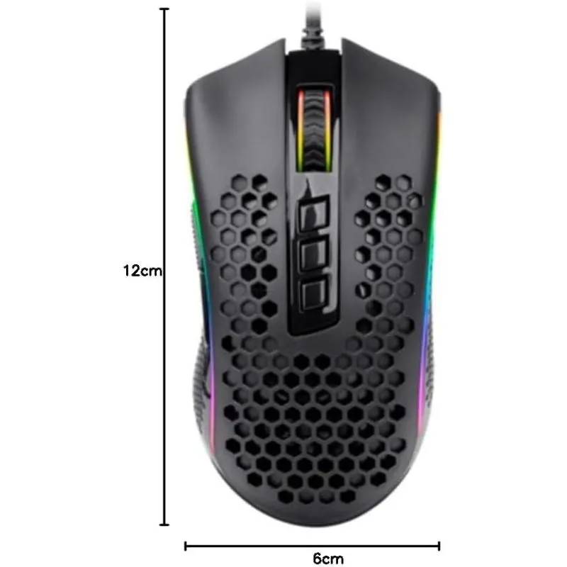 Melhor mouse gamer custo benefício Redragon Storm RGB - M808