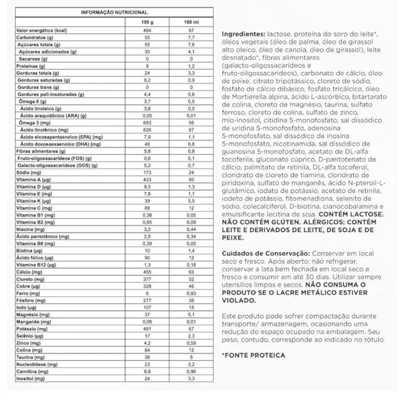 Melhor fórmula infantil em pó sem glutem aptamil premium 1