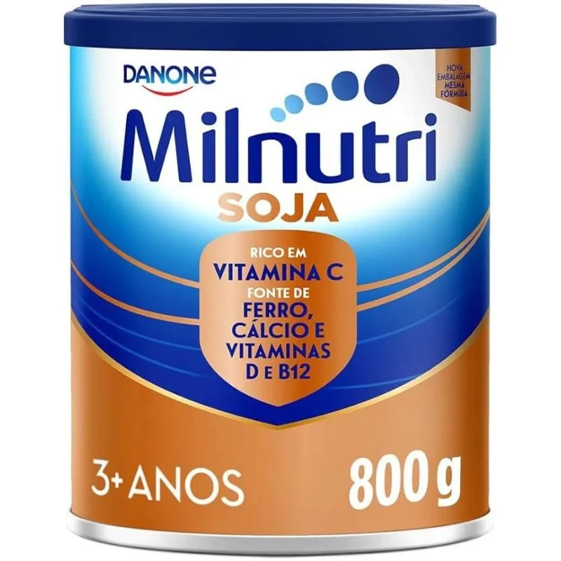 Melhor fórmula infantil em pó sem glutem danone milnutri soja