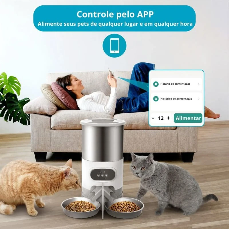 melhor alimentador automatico pet vdr