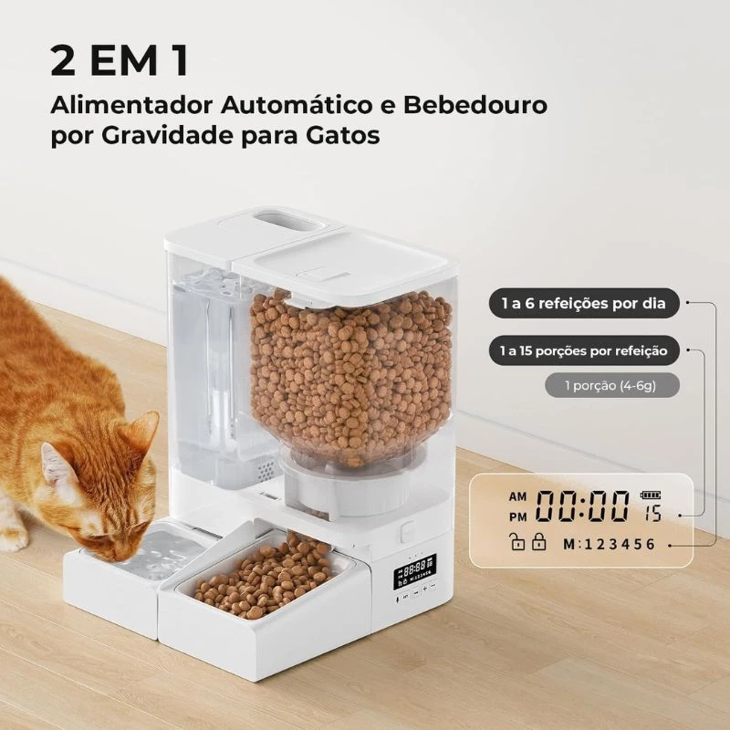 melhor alimentador automatico pet vdr